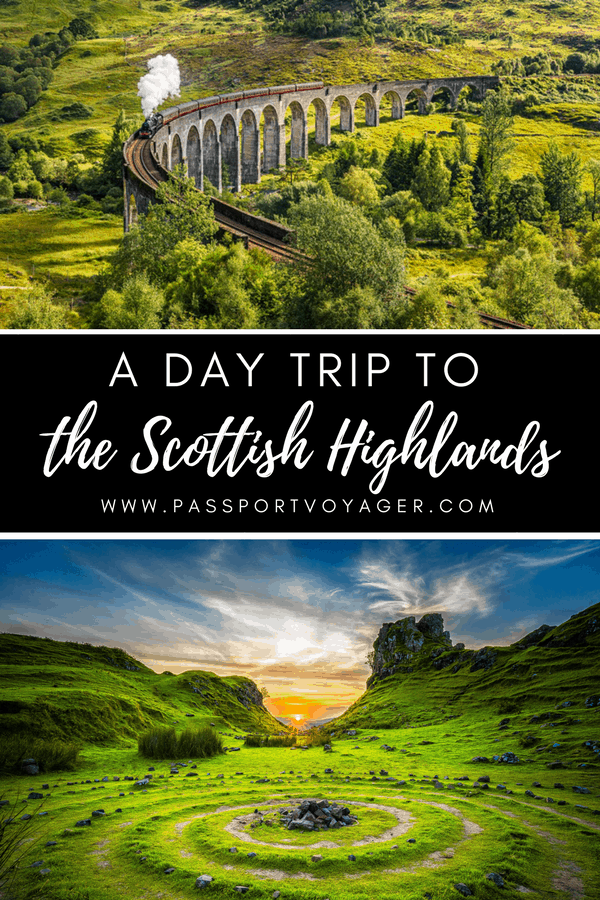 Looking for the perfect day trip from Edinburgh? If you want to see filming locations from Outlander and Harry Potter, witness the beauty of the mountains of Glencoe, and hunt for the Loch Ness Monster, read on about my experience touring the Scottish Highlands with Rabbie's Tours! #edinburgh #scotland #europe #travel #scottishhighlands