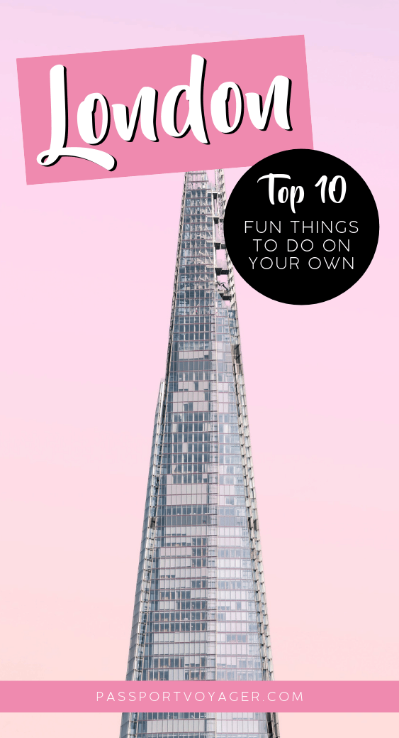 Ready to explore the stunning city of London on your own and looking for some unique, budget-friendly ways to enjoy the city as a solo traveler? Check out my guide to the best 10 things to do in London on your own! #solotravel #london #england #british #travel #unitedkingdom #thingstodo