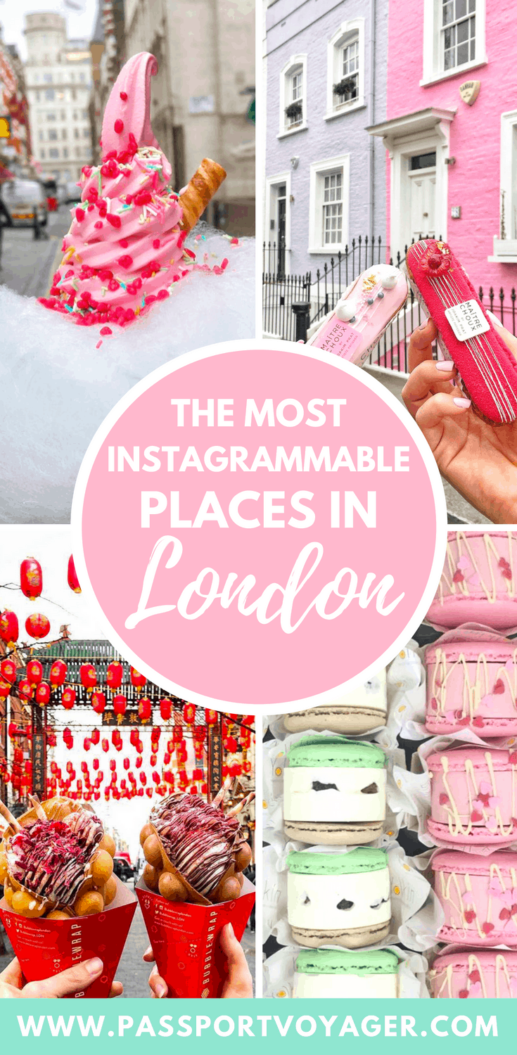 Looking for the most Instagrammable places in London to get your nom on? This ultimate guide to where to eat in London has got you covered! From freakshakes to bubble waffles to rainbow smoothie bowls, there's something for everyone. #londoneats #england #london #instagram #londonfood #travel #foodie