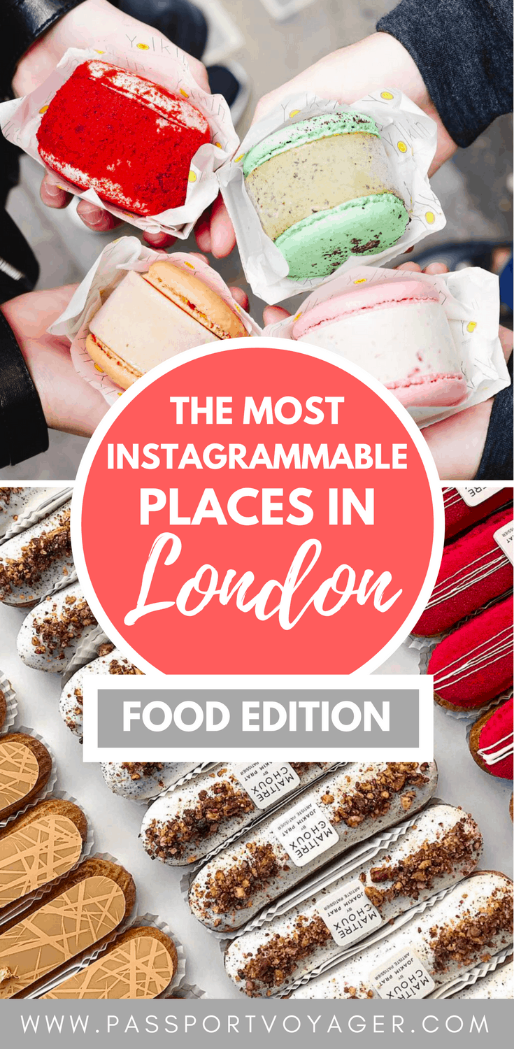 Looking for the most Instagrammable places in London to get your nom on? This ultimate guide to where to eat in London has got you covered! From freakshakes to bubble waffles to rainbow smoothie bowls, there's something for everyone. #londoneats #england #london #instagram #londonfood #travel #foodie