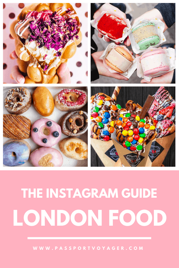 Looking for the most Instagrammable places in London to get your nom on? This ultimate guide to where to eat in London has got you covered! From freakshakes to bubble waffles to rainbow smoothie bowls, there's something for everyone. #londoneats #england #london #instagram #londonfood #travel #foodie