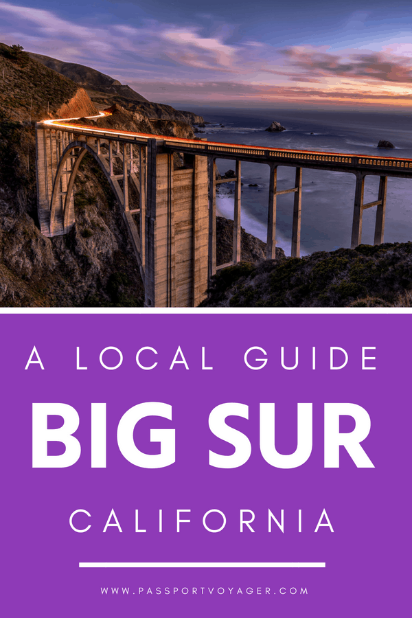 If Big Sur, CA is on your bucket list, be sure to read this extensive local's guide to hiking Big Sur, where to eat, how to support the community and find amazing local artisans, how to drive and hike Big Sur responsibly and so much more! Also contains local knowledge on when is the best time to visit Big Sur, what to pack for your trip to Big Sur, and what locals wish you knew before you travel to Big Sur. #bigsur #travel #visitCA #responsibletravel #sustainabletravel #california