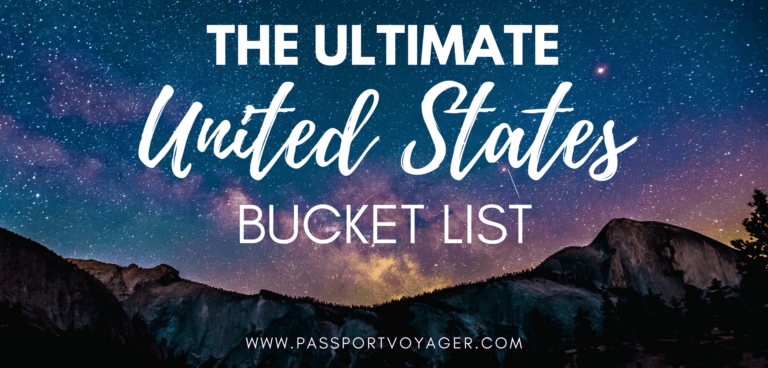 bucket list travel united states