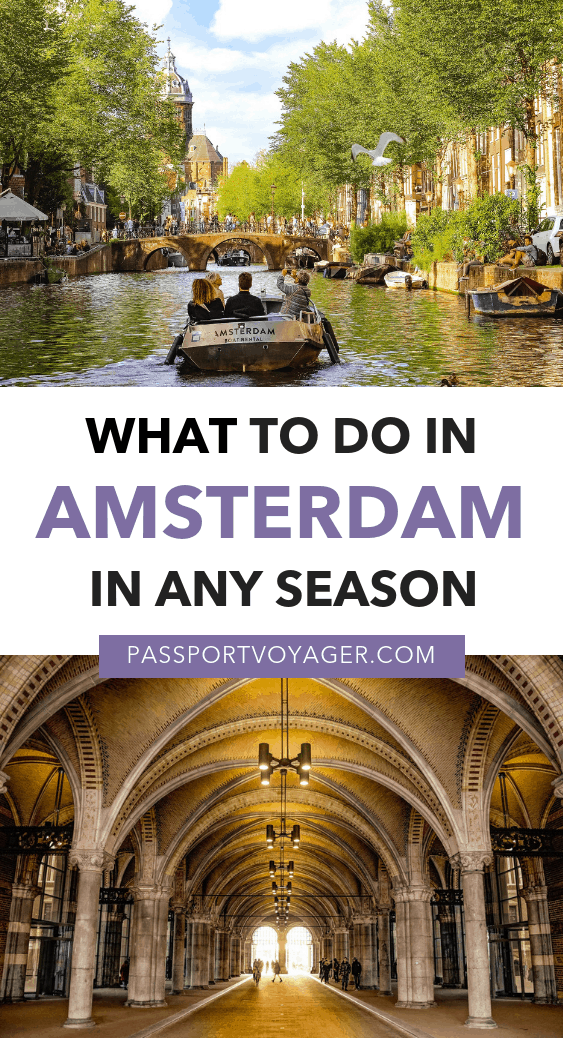 Don't miss the 26 hidden (and not-so-hidden) gems in this epic Amsterdam bucket list! Where to eat, what to explore, day trips from Amsterdam, and more. #amsterdam #netherlands #travel #wintertravel #europetravel