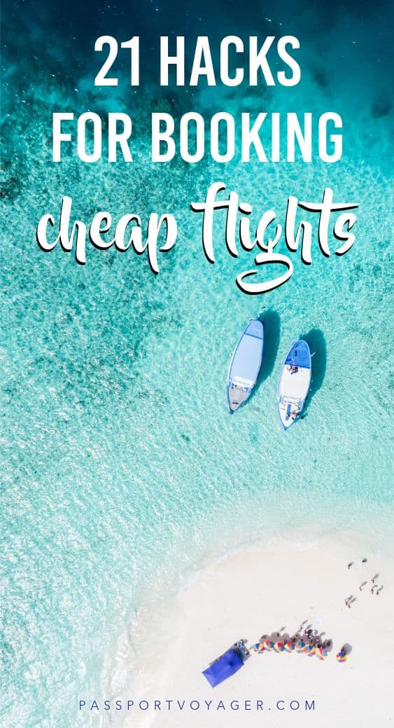 On a budget but still want to travel? Here's a guide to 21 of some of the most reliable & creative travel hacks for finding cheap flights by travel experts. #travel #travelhacks #cheapflights #budgettravel