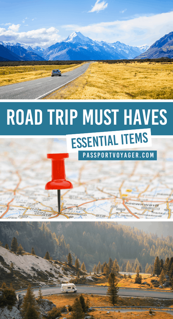 Hit the road safely with these road trip packing list essentials! Here's what to bring on the road to make the most of your next journey by car. #roadtrip #packing #travel #packinglist #whattobring #cartrip